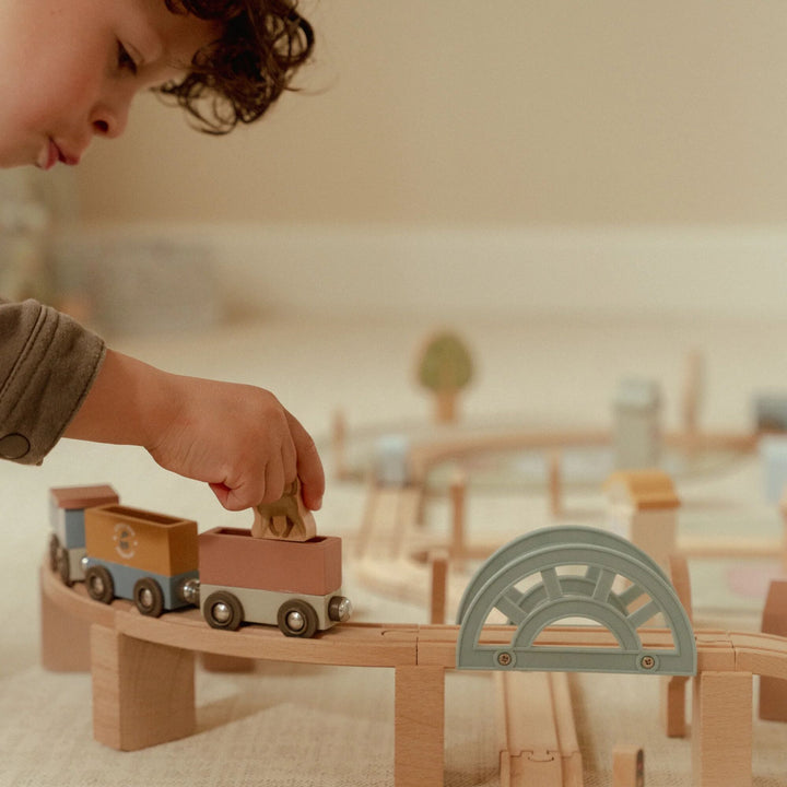 Little Dutch Train Track Playset XL