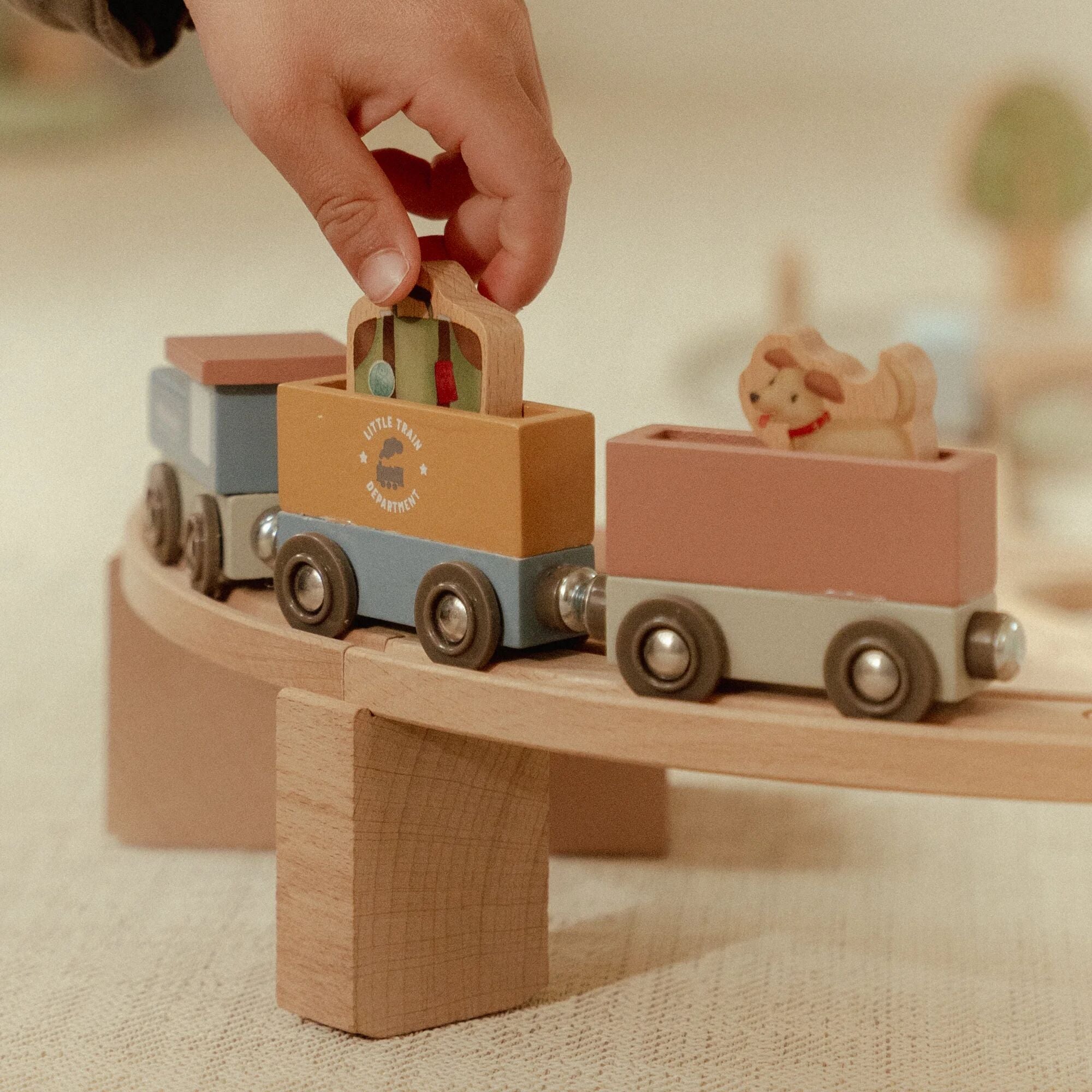 Little Dutch Train Track Playset XL