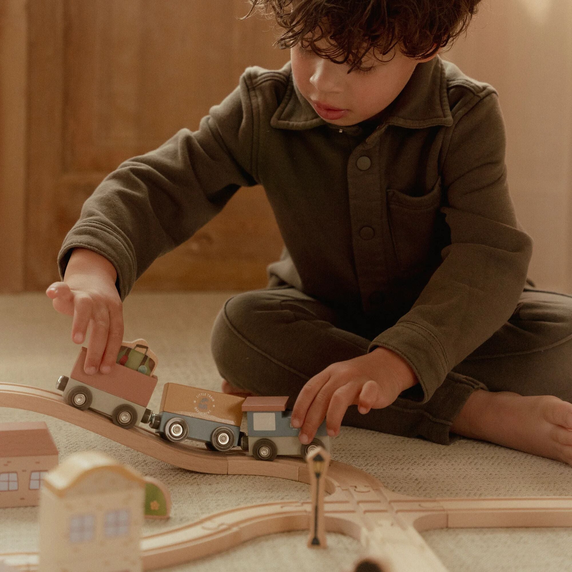 Little Dutch Train Track Playset XL