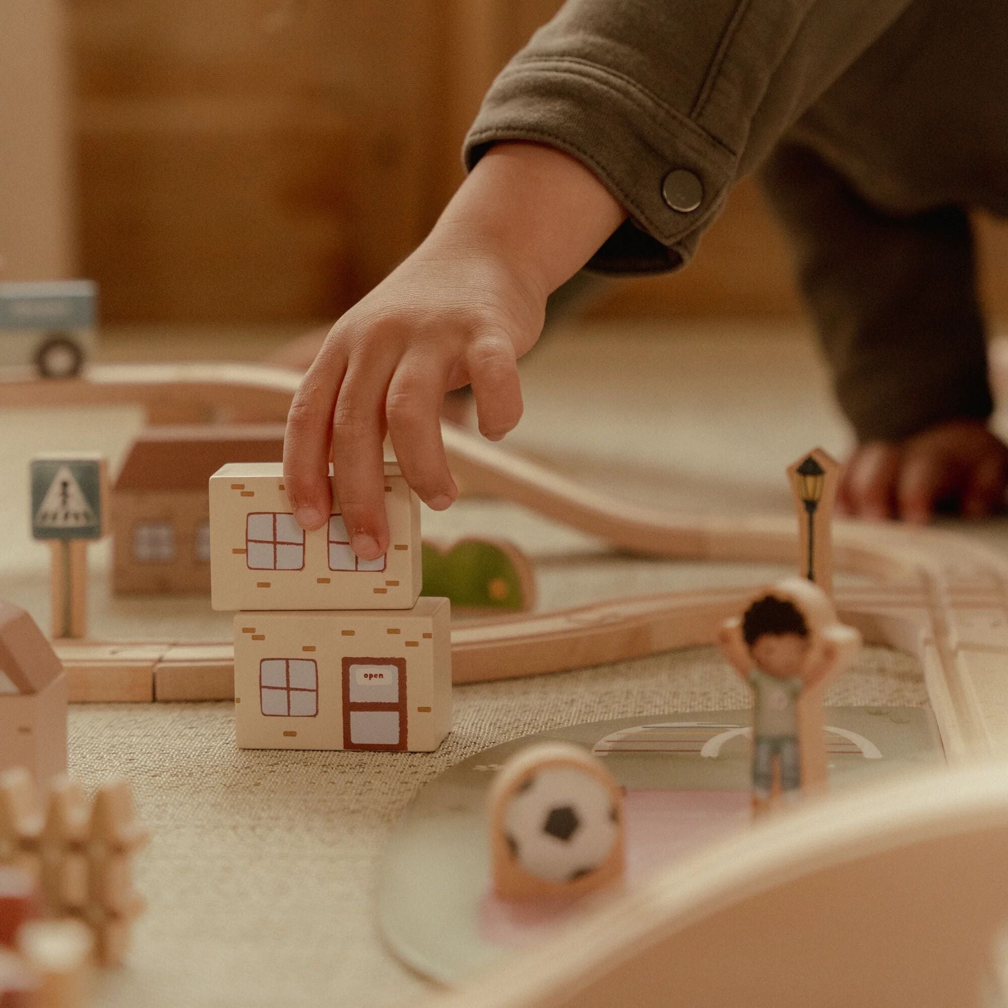 Little Dutch Train Track Playset XL