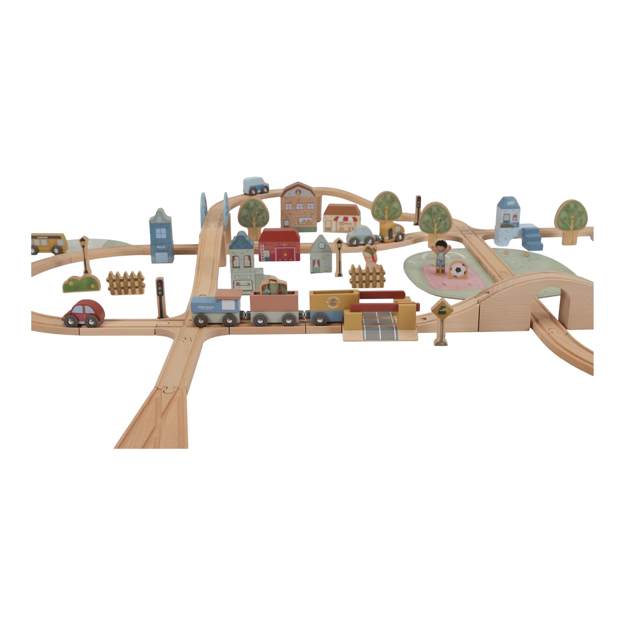 Little Dutch Train Track Playset XL