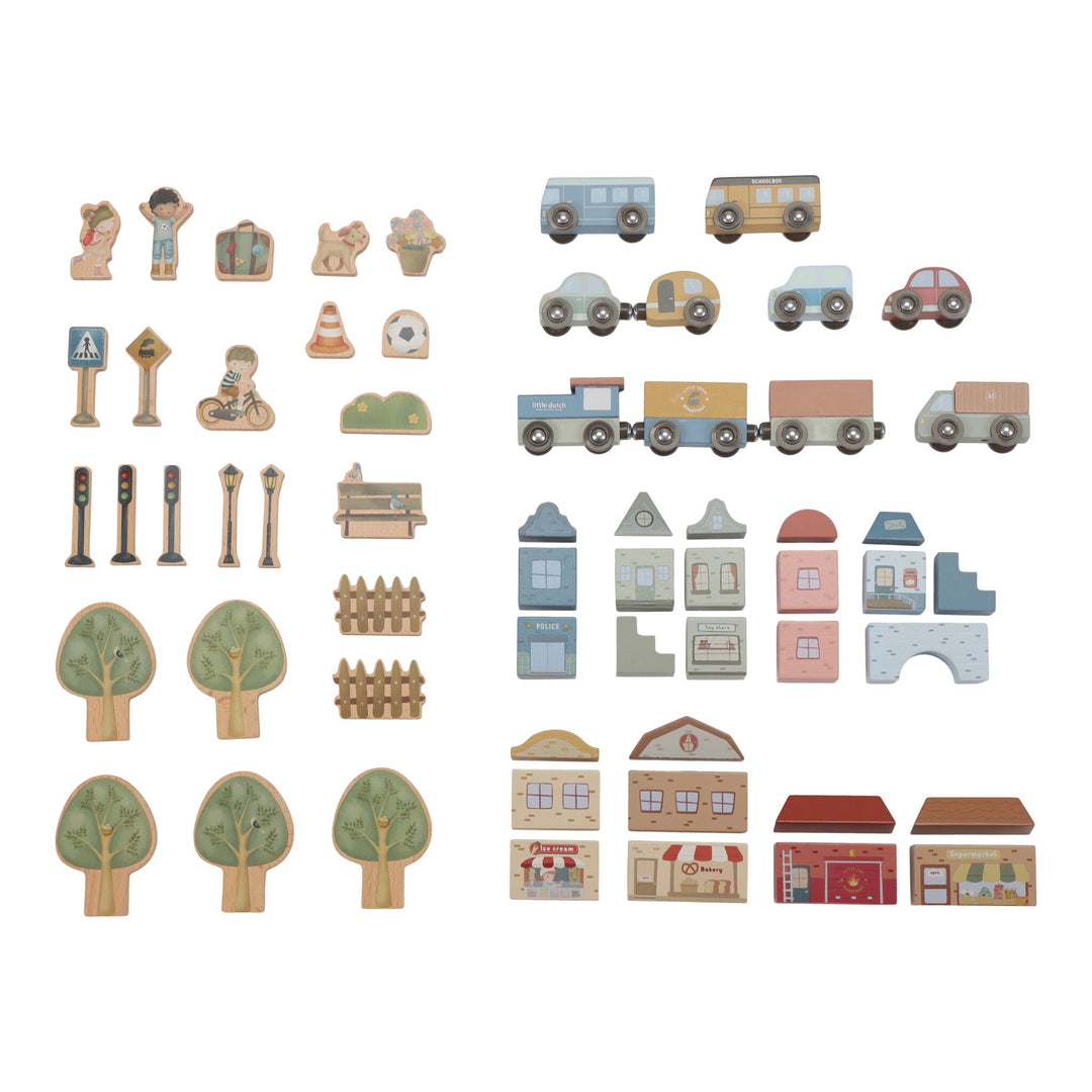Little Dutch Train Track Playset XL