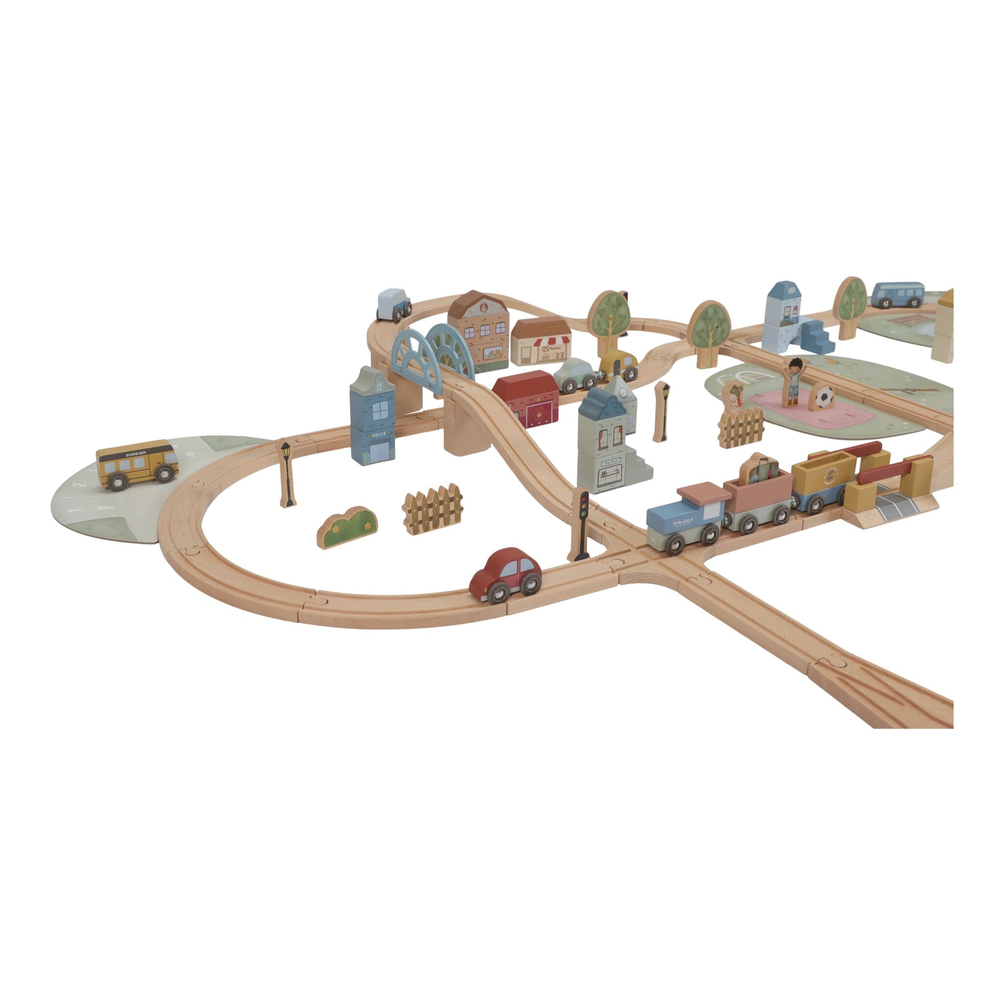 Little Dutch Train Track Playset XL