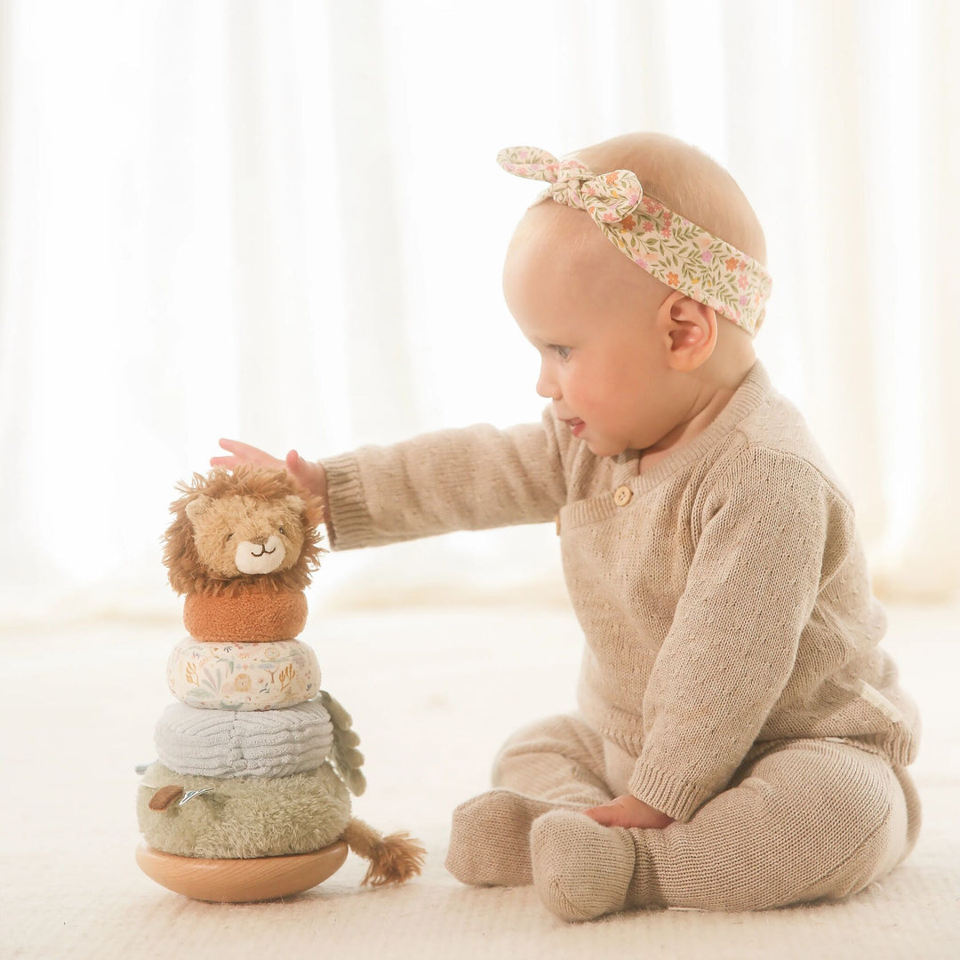 Little Dutch Safari Friends Rocking Ring Stacker – Lion