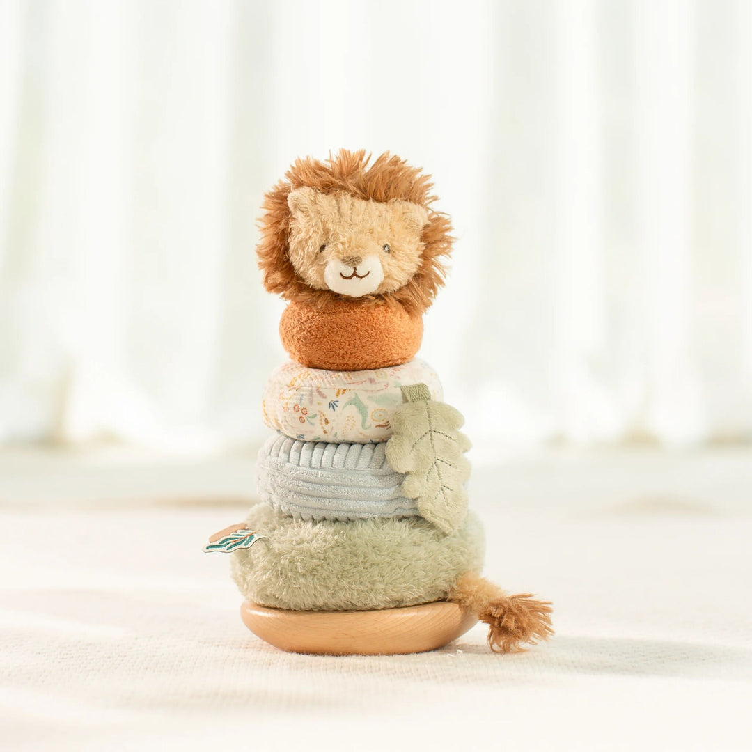 Little Dutch Safari Friends Rocking Ring Stacker – Lion