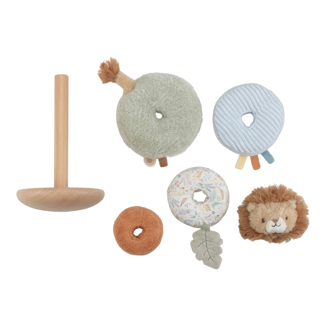 Little Dutch Safari Friends Rocking Ring Stacker – Lion