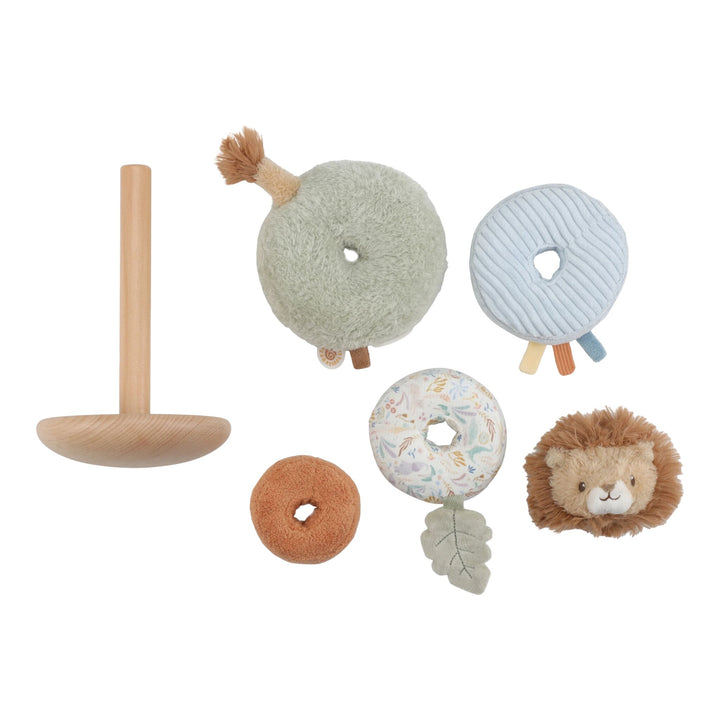 Little Dutch Safari Friends Rocking Ring Stacker – Lion