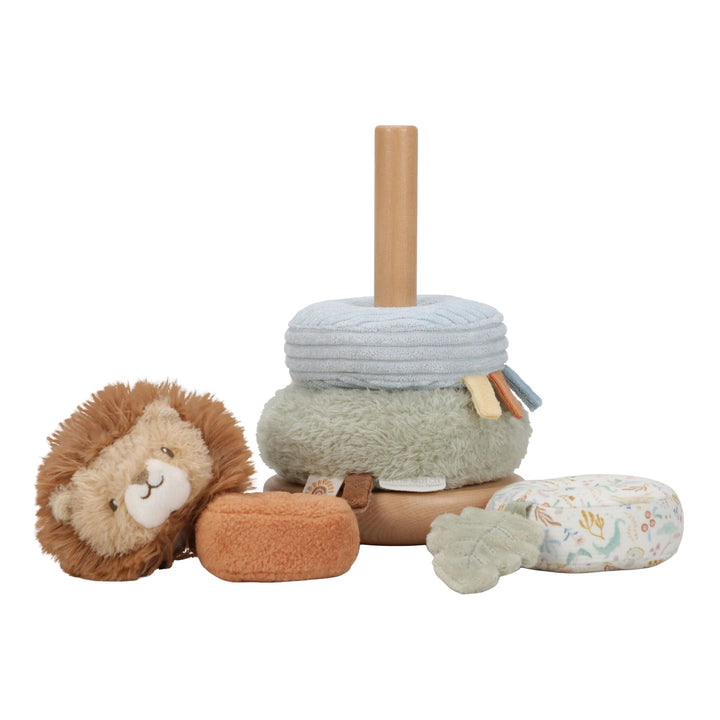 Little Dutch Safari Friends Rocking Ring Stacker – Lion