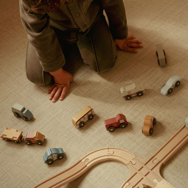 Little Dutch Wooden Vehicles Set (10 Piece)