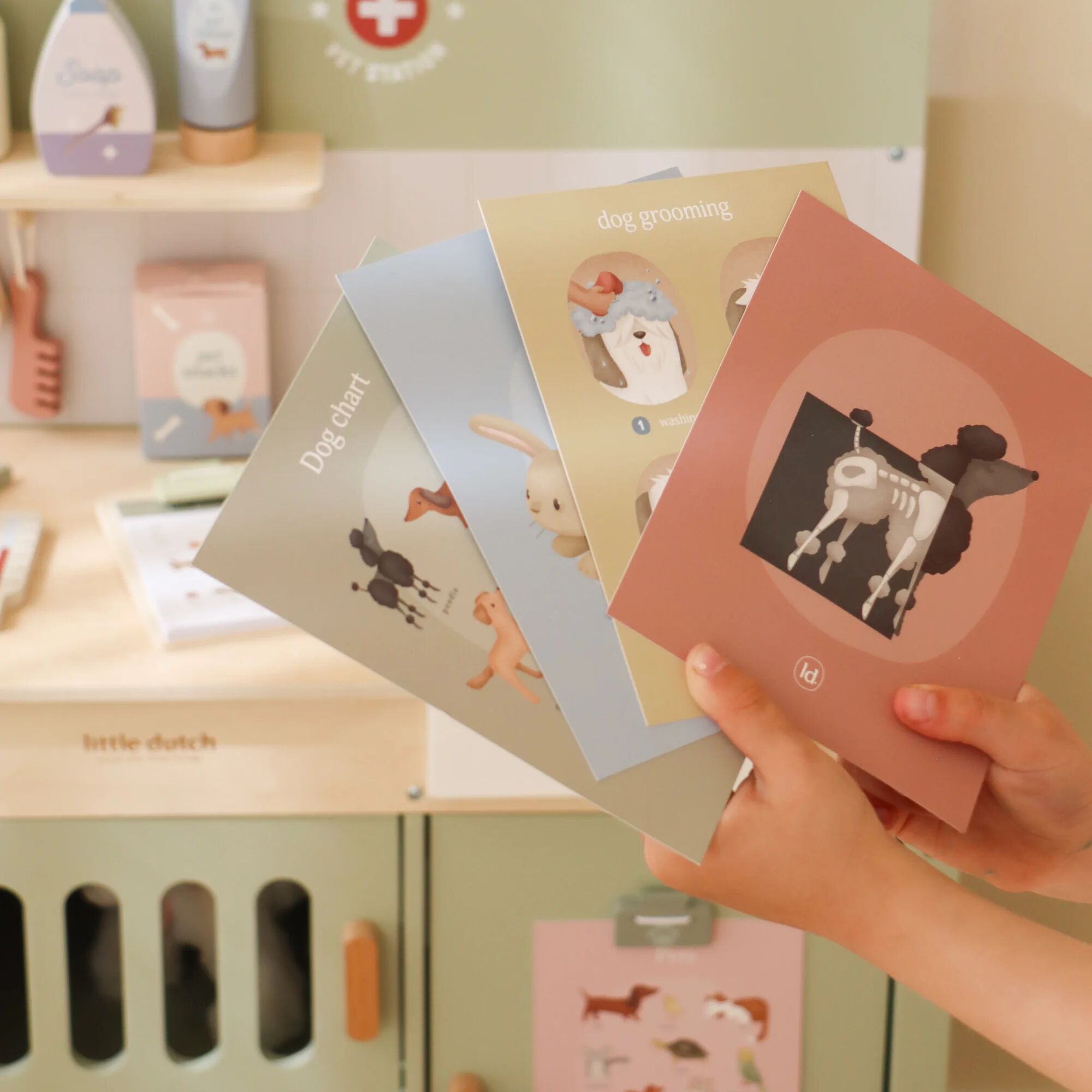 Little Dutch Wooden Veterinary Practice