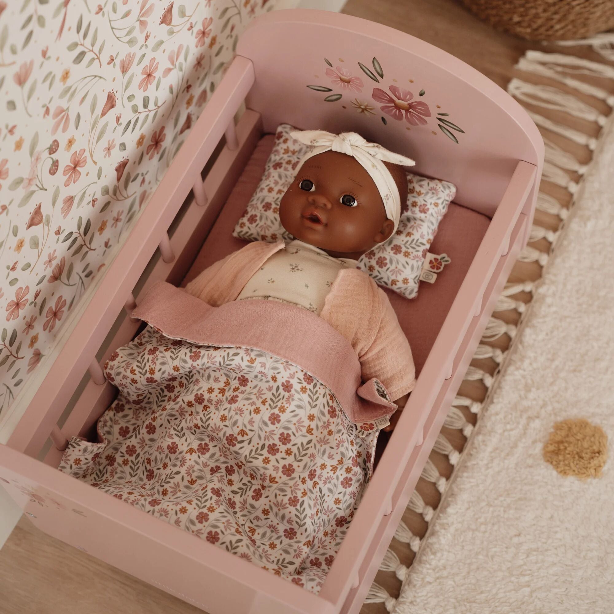 Little Dutch Wooden Doll Bed