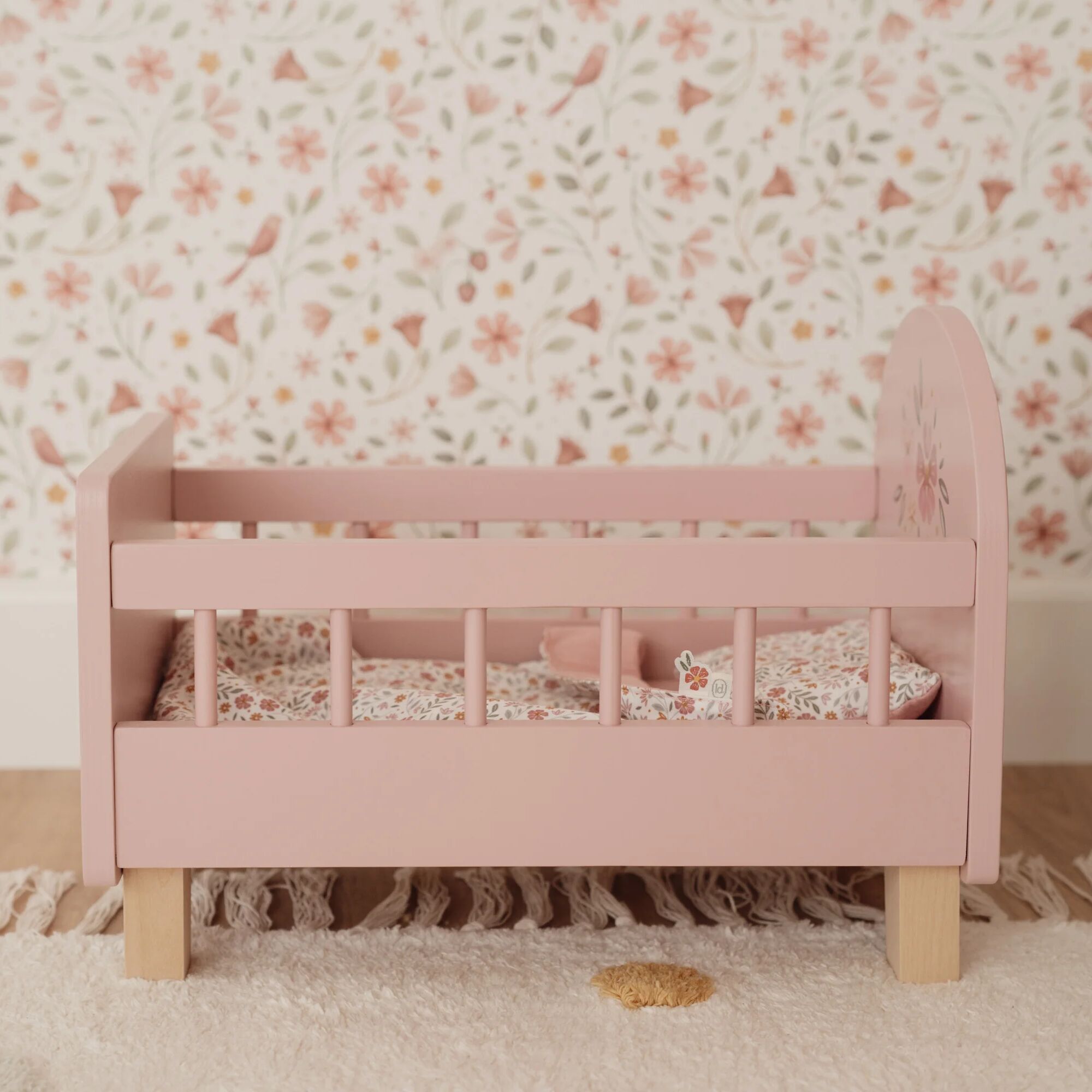 Little Dutch Wooden Doll Bed