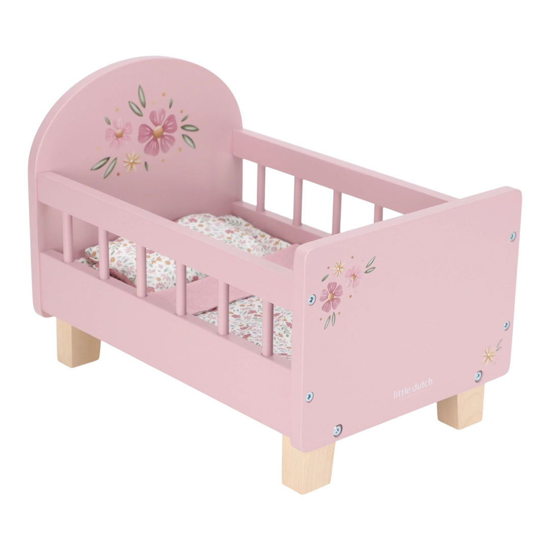 Little Dutch Wooden Baby Doll Bed