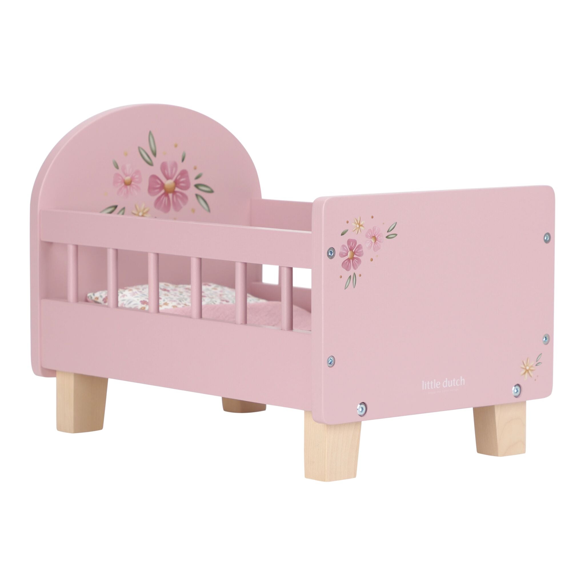 Little Dutch Wooden Doll Bed