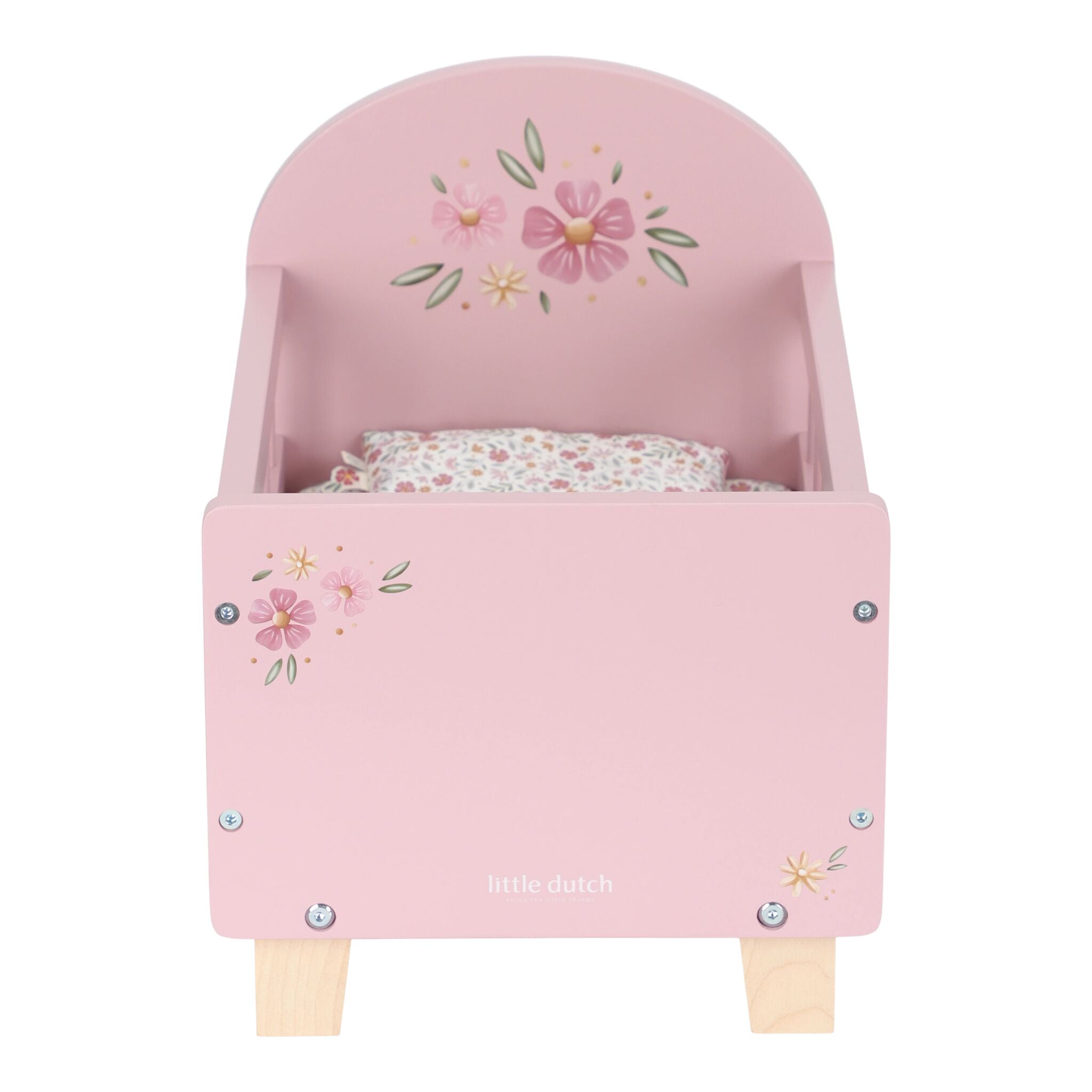 Little Dutch Wooden Doll Bed