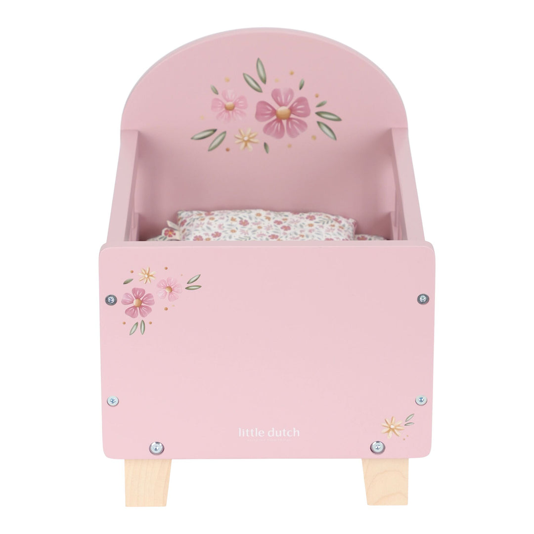 Little Dutch Wooden Baby Doll Bed