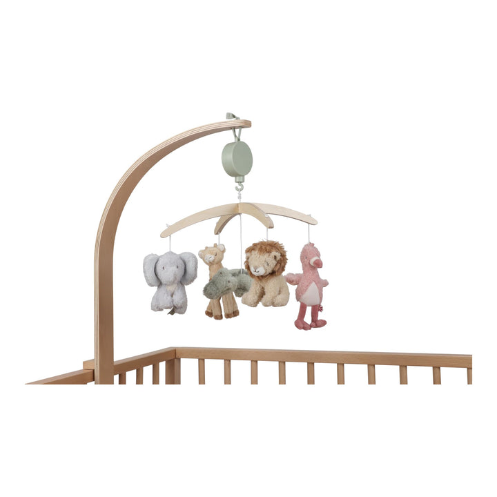 Little Dutch Wooden Musical Mobile – Safari Friends