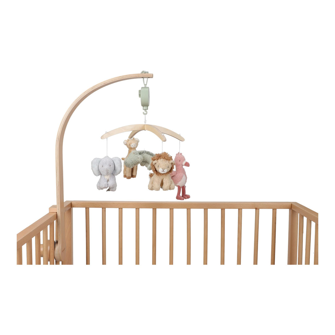 Little Dutch Wooden Musical Mobile – Safari Friends