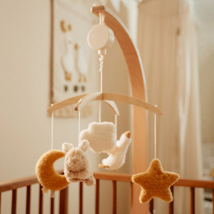 Little Dutch Wooden Musical Mobile – Newborn Naturals