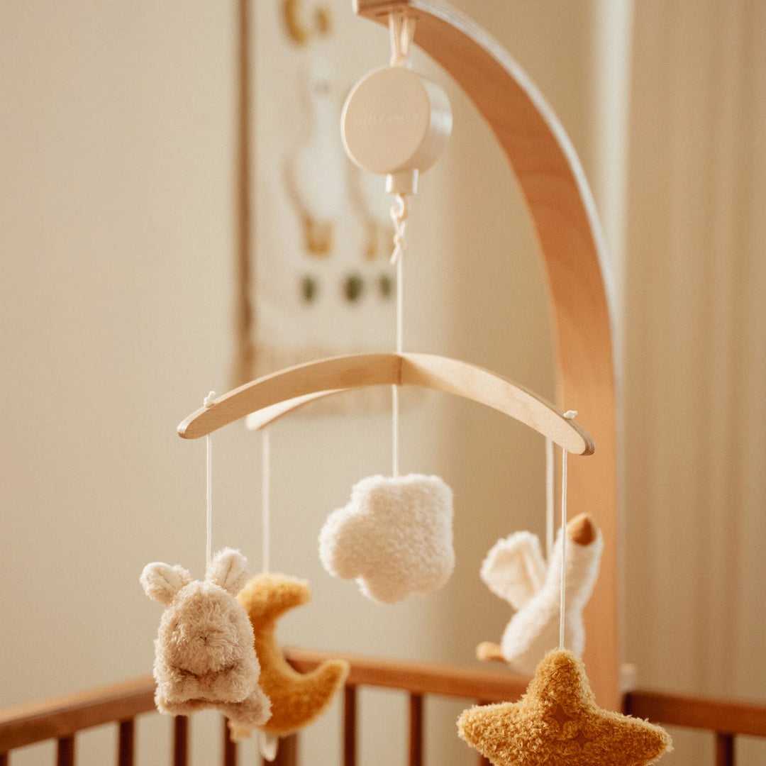 Little Dutch Wooden Musical Mobile – Newborn Naturals