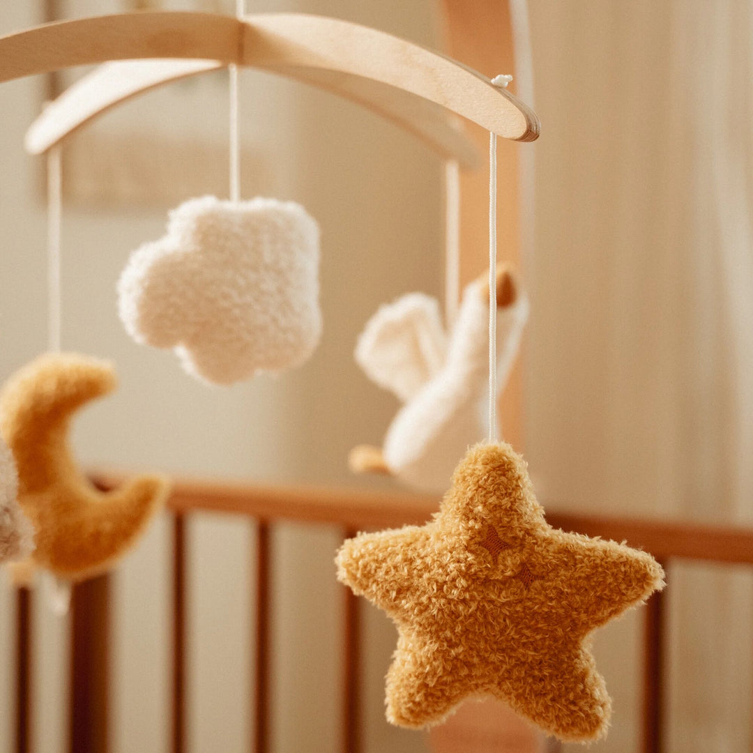 Little Dutch Wooden Musical Mobile – Newborn Naturals