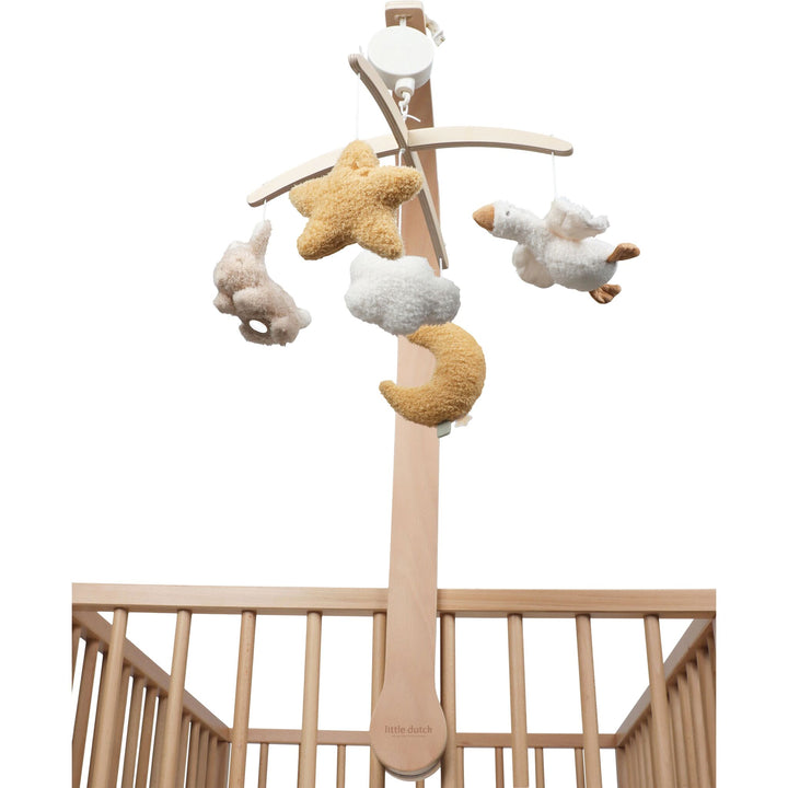 Little Dutch Wooden Musical Mobile – Newborn Naturals