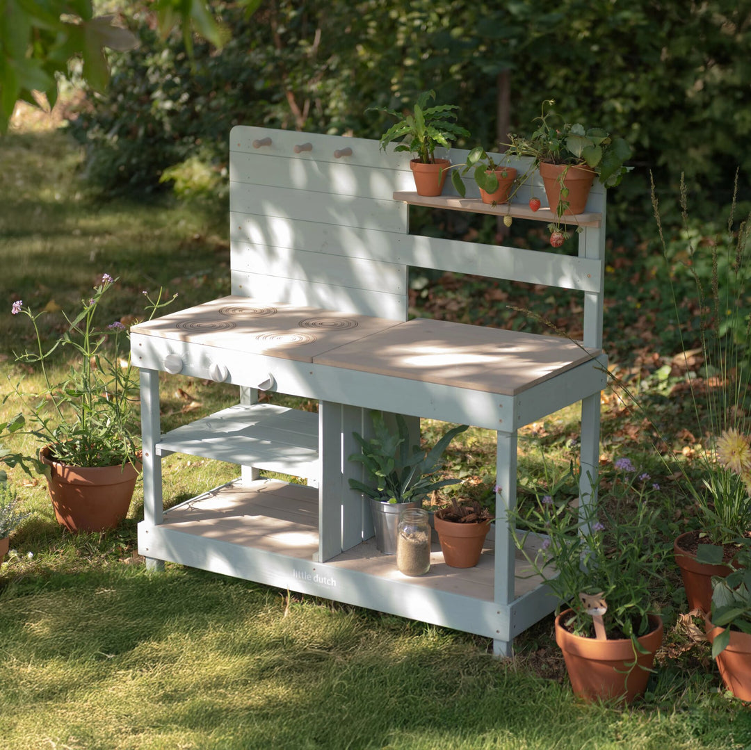 Little Dutch Wooden Outdoor Play Kitchen