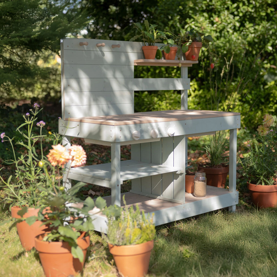 Little Dutch Wooden Outdoor Play Kitchen