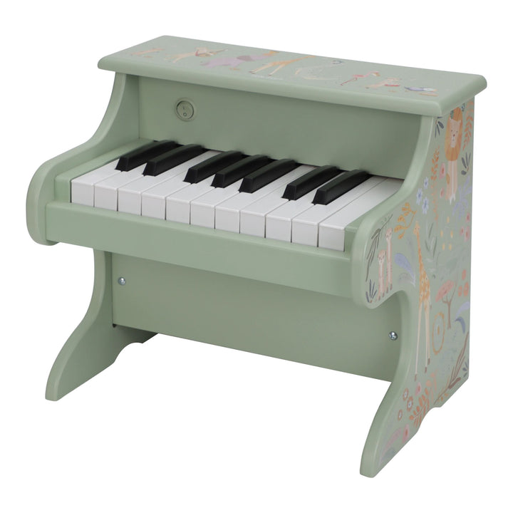 Little Dutch Safari Friends Wooden Piano – Green