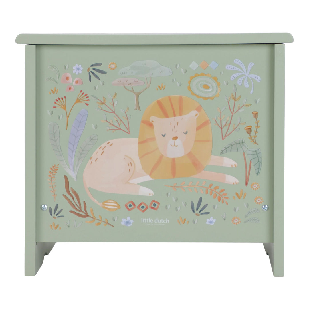 Little Dutch Safari Friends Wooden Piano – Green