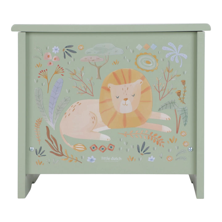 Little Dutch Safari Friends Wooden Piano – Green