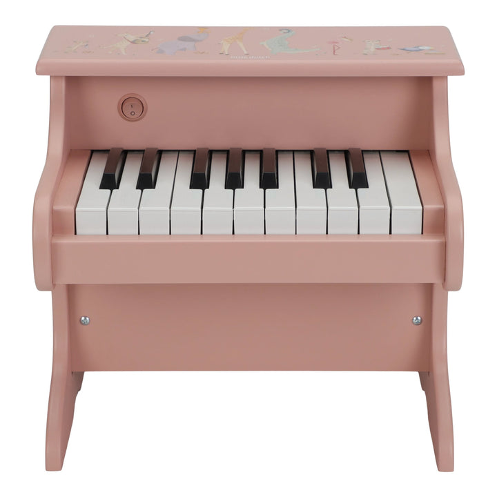 Little Dutch Safari Friends Wooden Piano – Pink