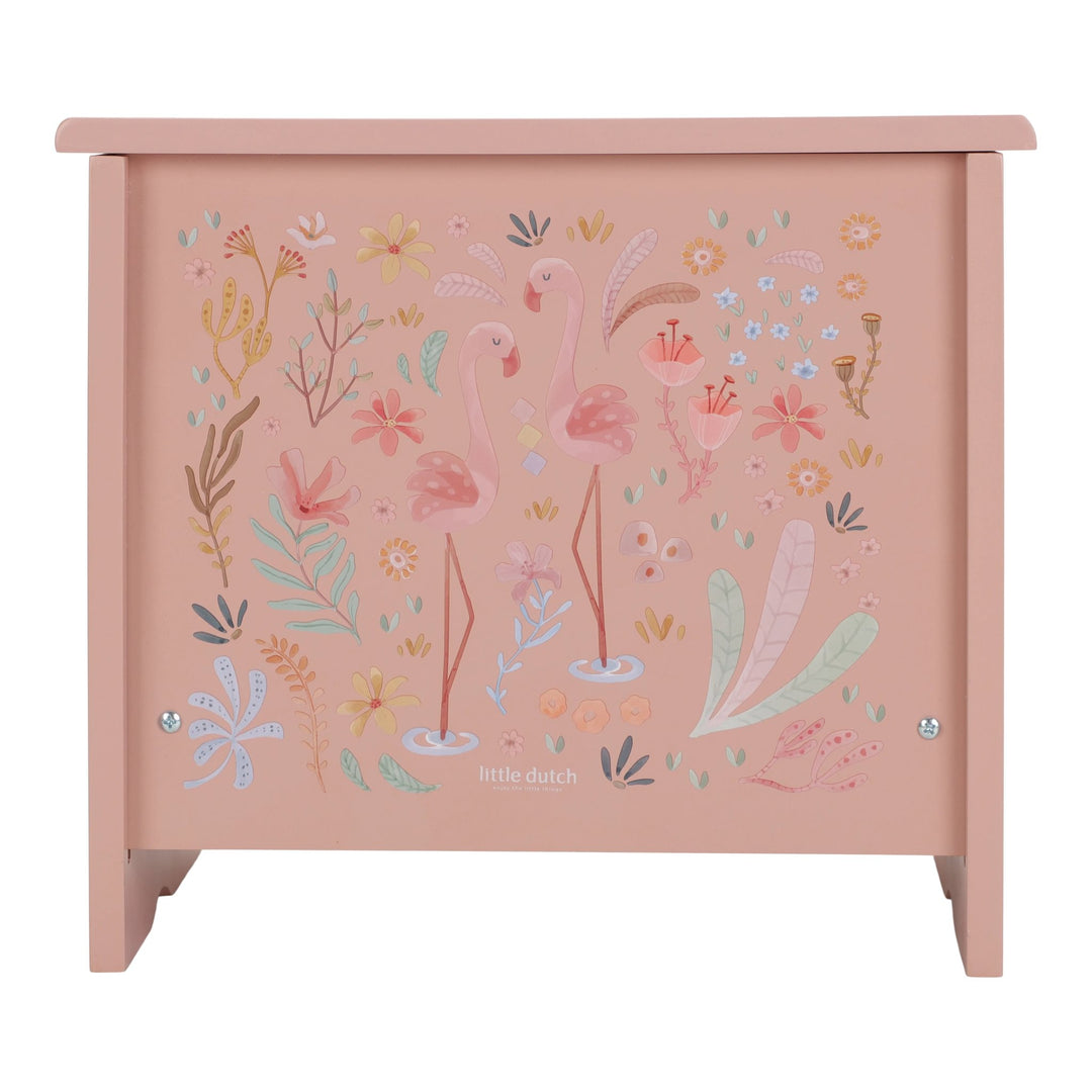 Little Dutch Safari Friends Wooden Piano – Pink