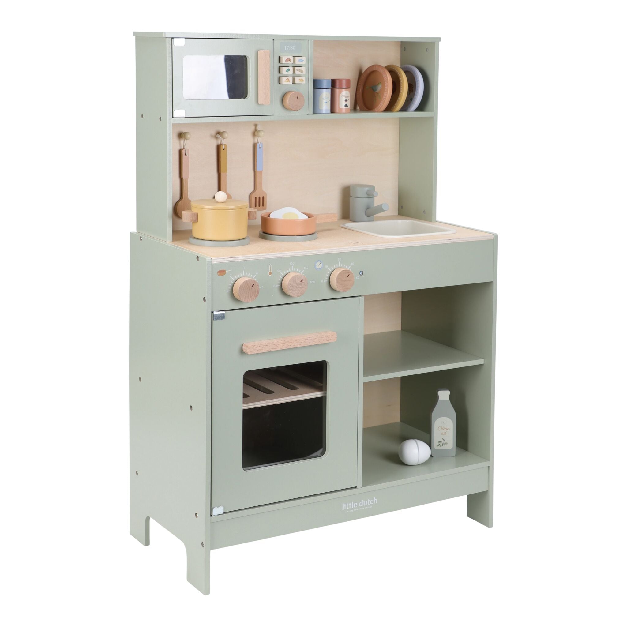 Little Dutch Wooden Play Kitchen – Mint