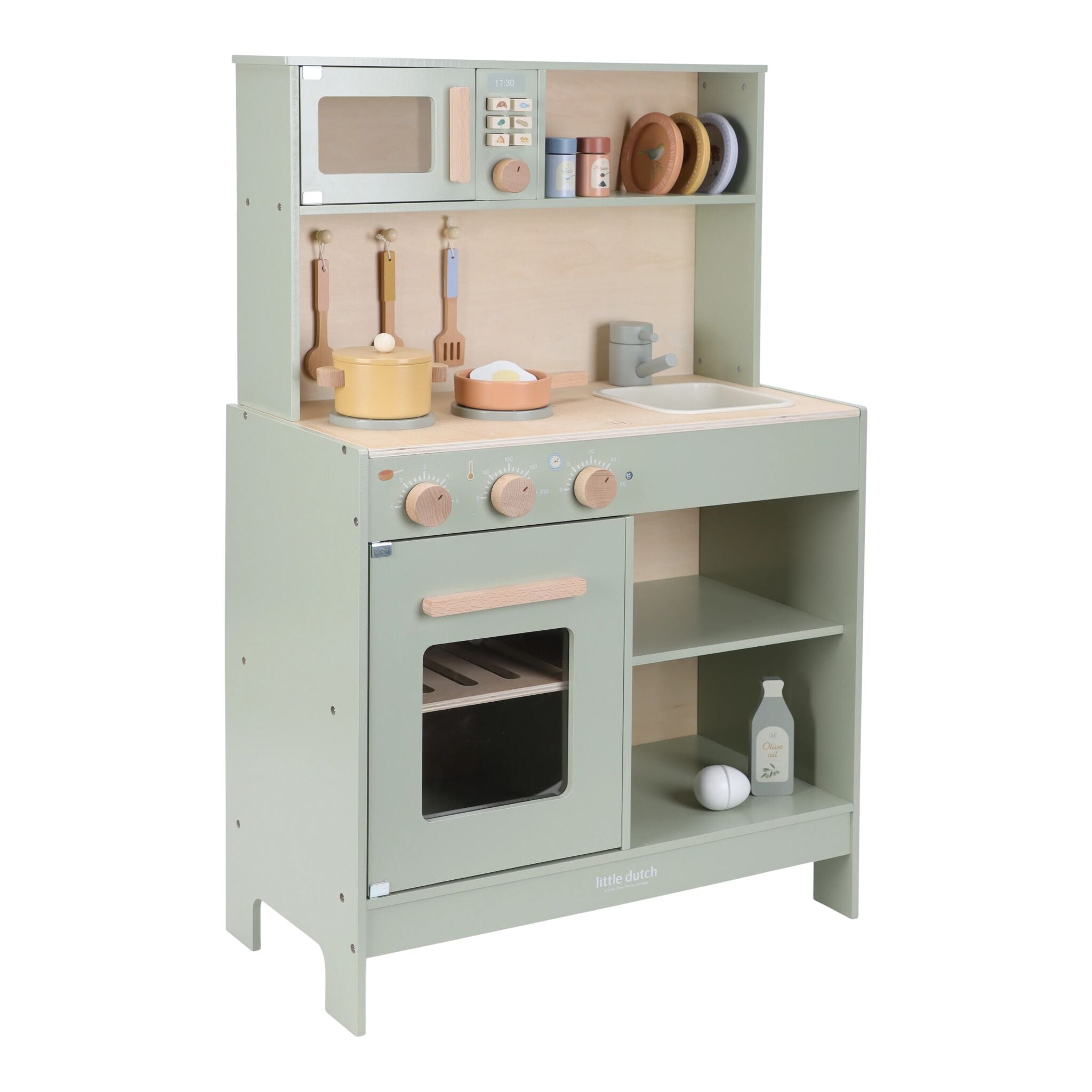 Little Dutch Wooden Play Kitchen – Mint