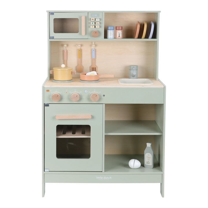 Little Dutch Wooden Play Kitchen – Mint