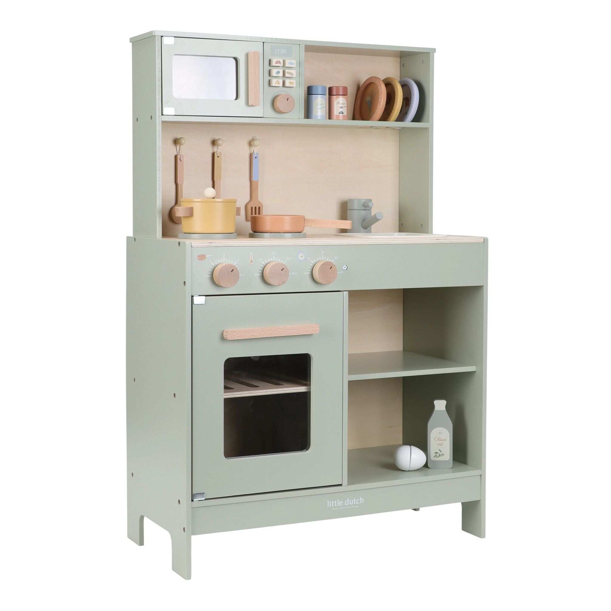 Little Dutch Wooden Play Kitchen – Mint