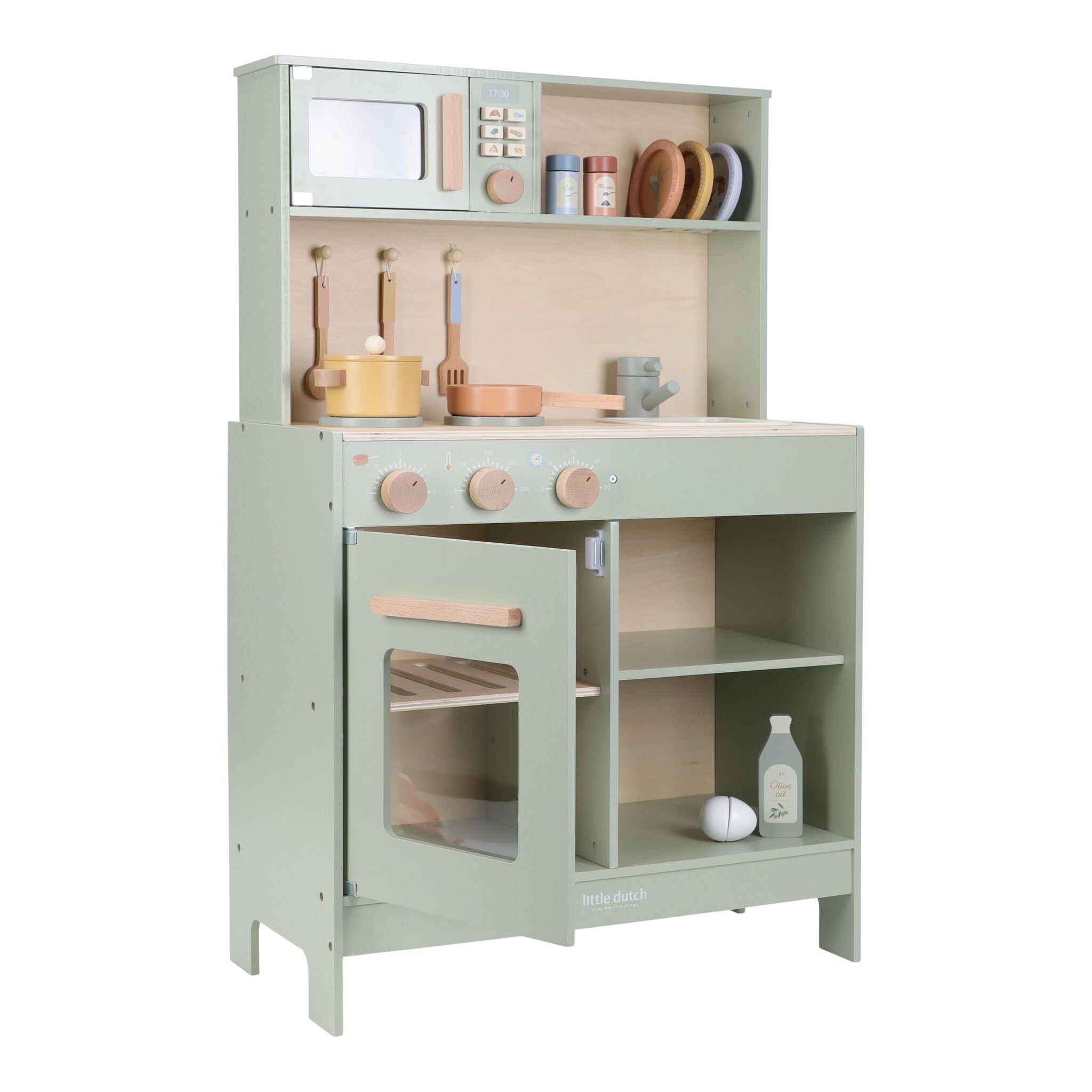 Little Dutch Wooden Play Kitchen – Mint