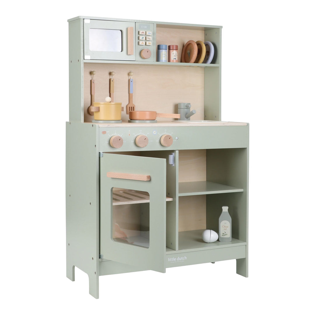 Little Dutch Wooden Play Kitchen – Mint