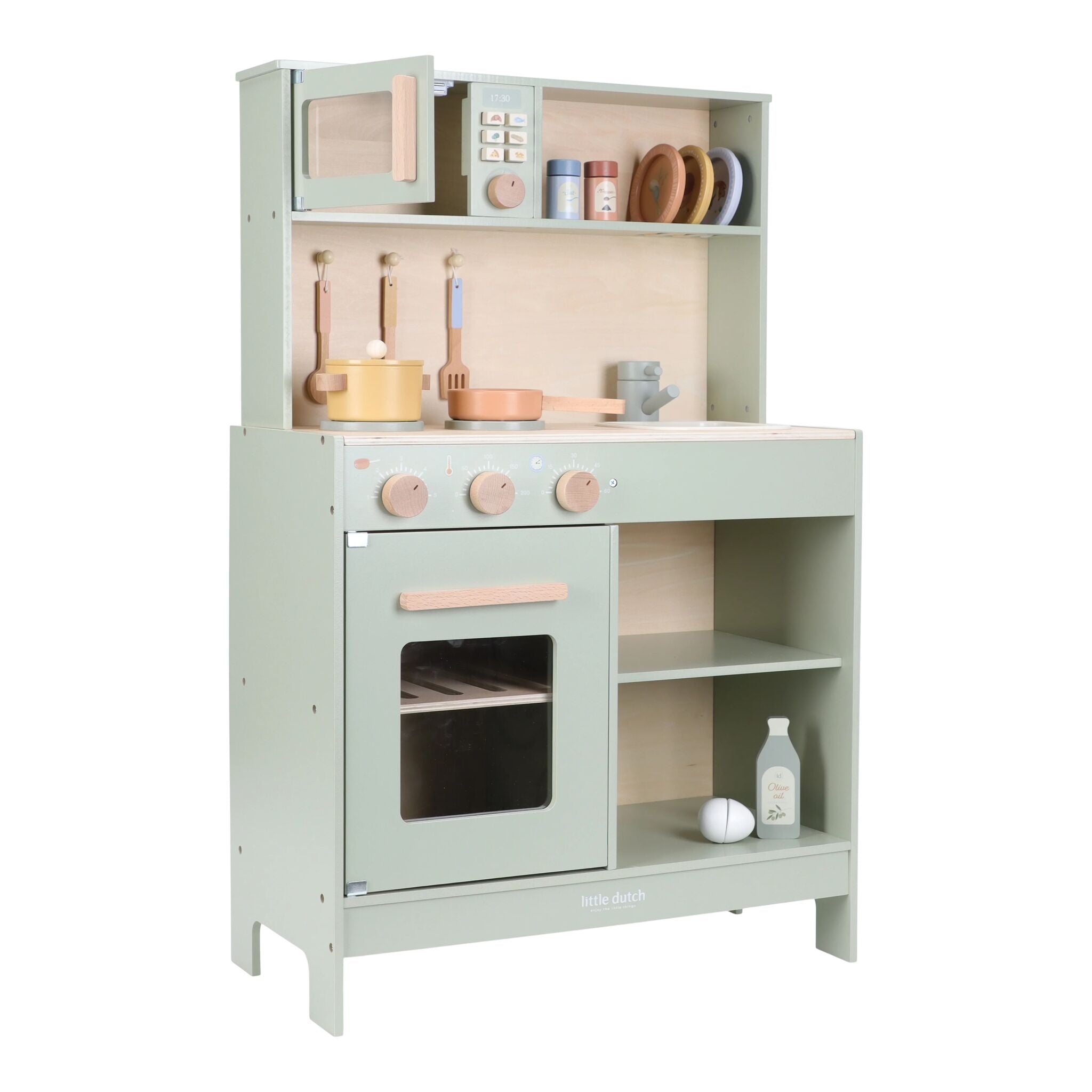 Little Dutch Wooden Play Kitchen – Mint