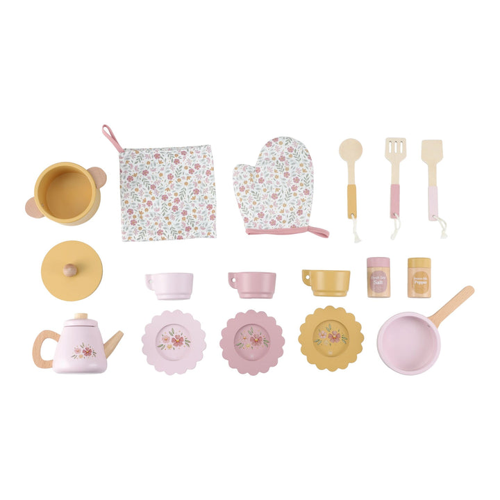 Little Dutch Wooden Play Kitchen – Pink