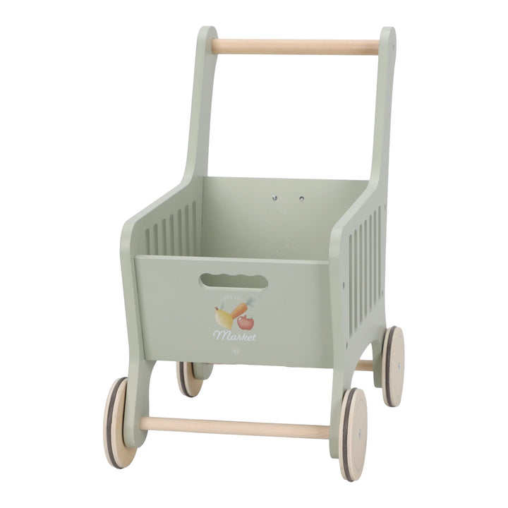 Little Dutch Wooden Shopping Trolley