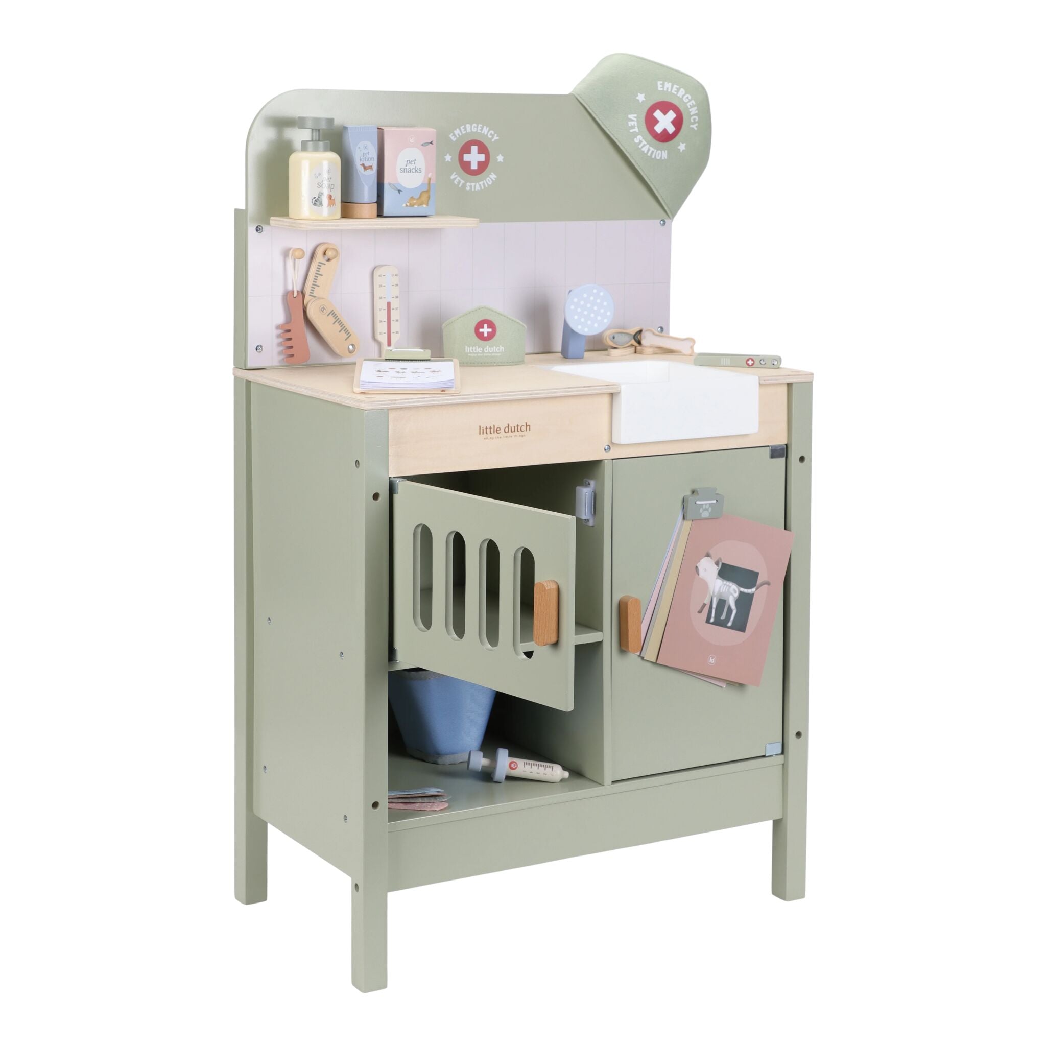 Little Dutch Wooden Veterinary Practice