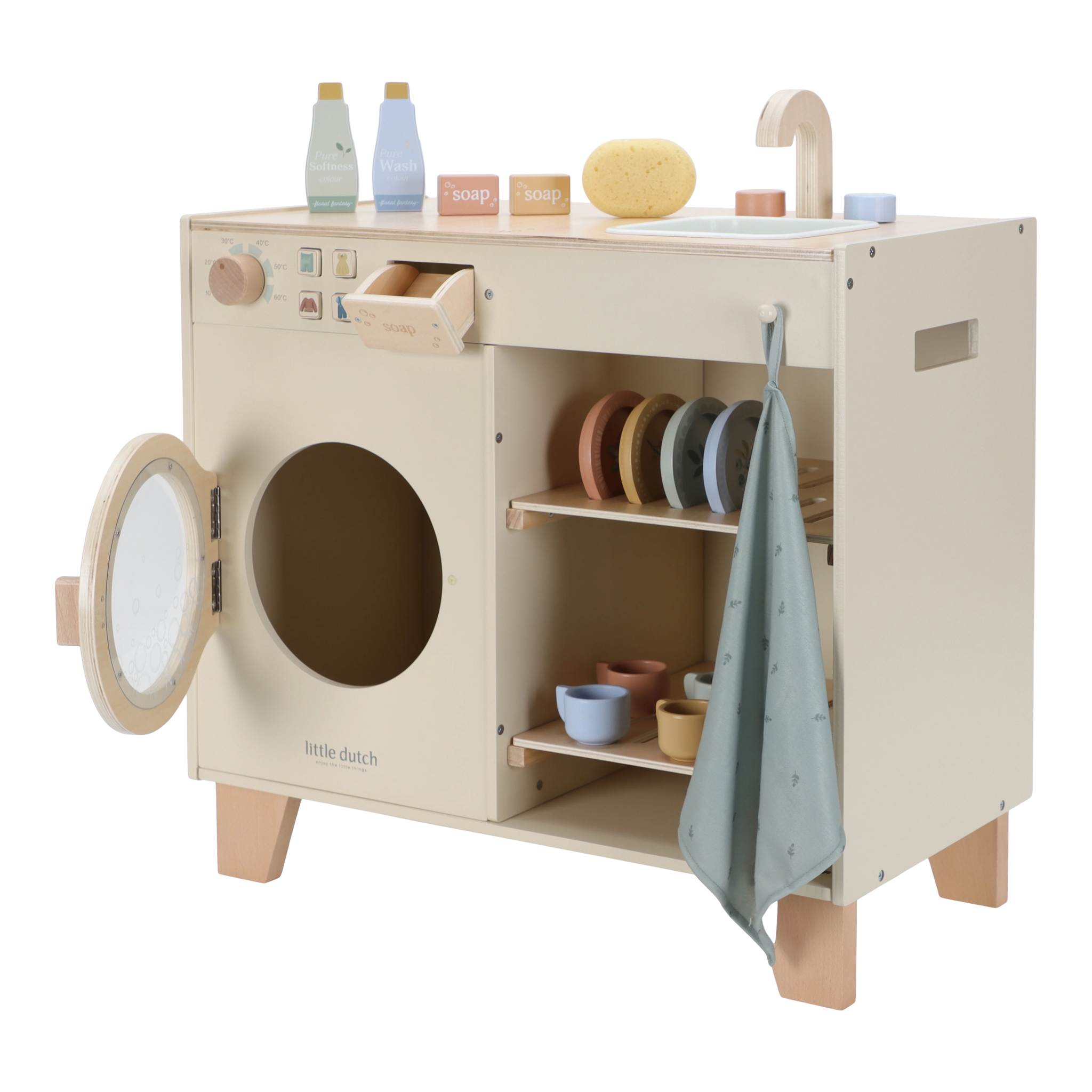 Little Dutch Wooden Housekeeping Station (Limited Edition)