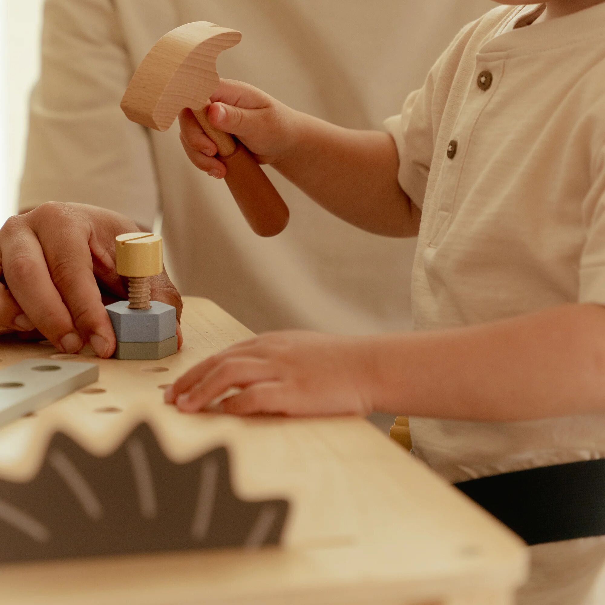 Little Dutch Wooden Workbench