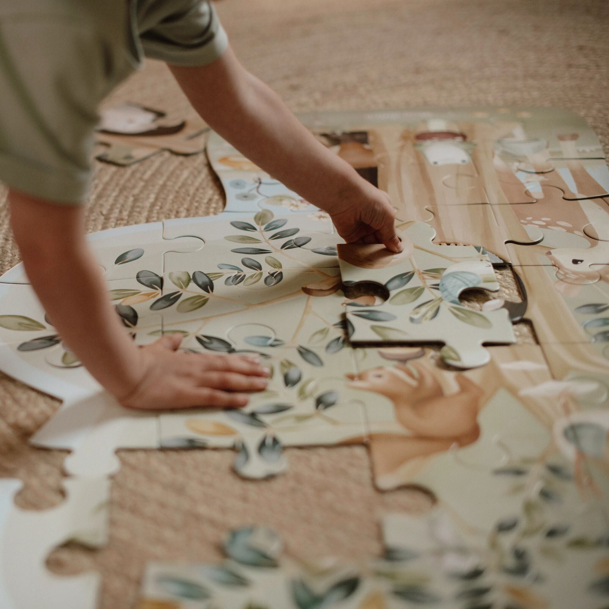 Little Dutch Floor Puzzle – Forest Friends (37 Piece)