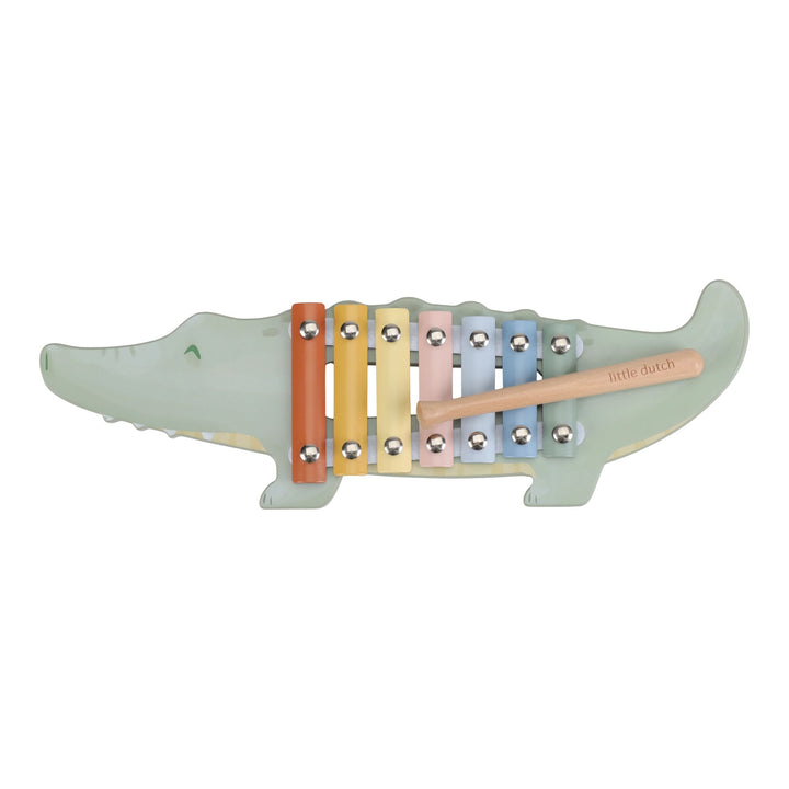 Little Dutch Safari Friends Xylophone – Crocodile