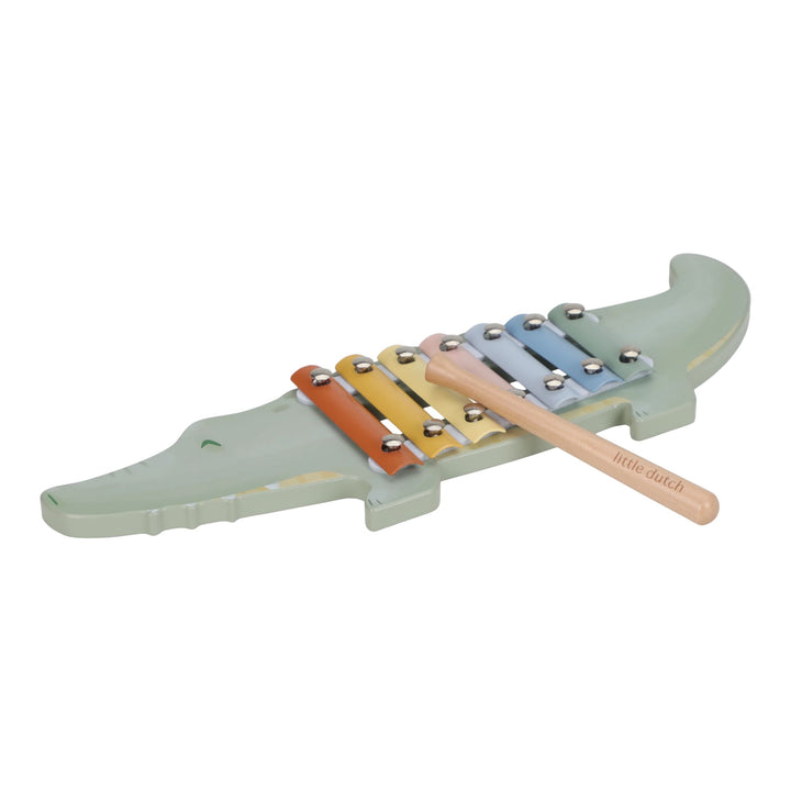 Little Dutch Safari Friends Xylophone – Crocodile