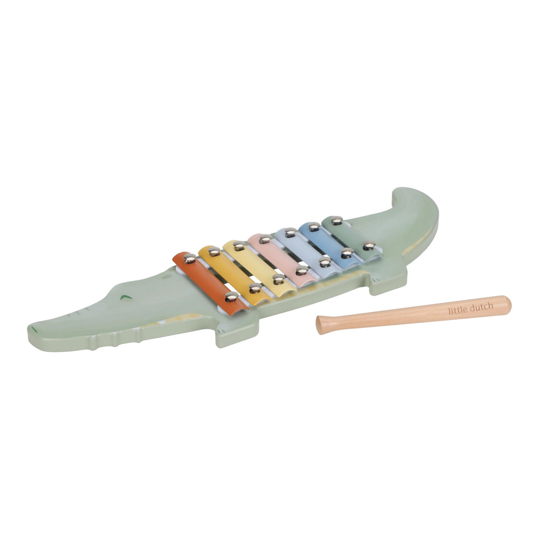 Little Dutch Safari Friends Xylophone – Crocodile