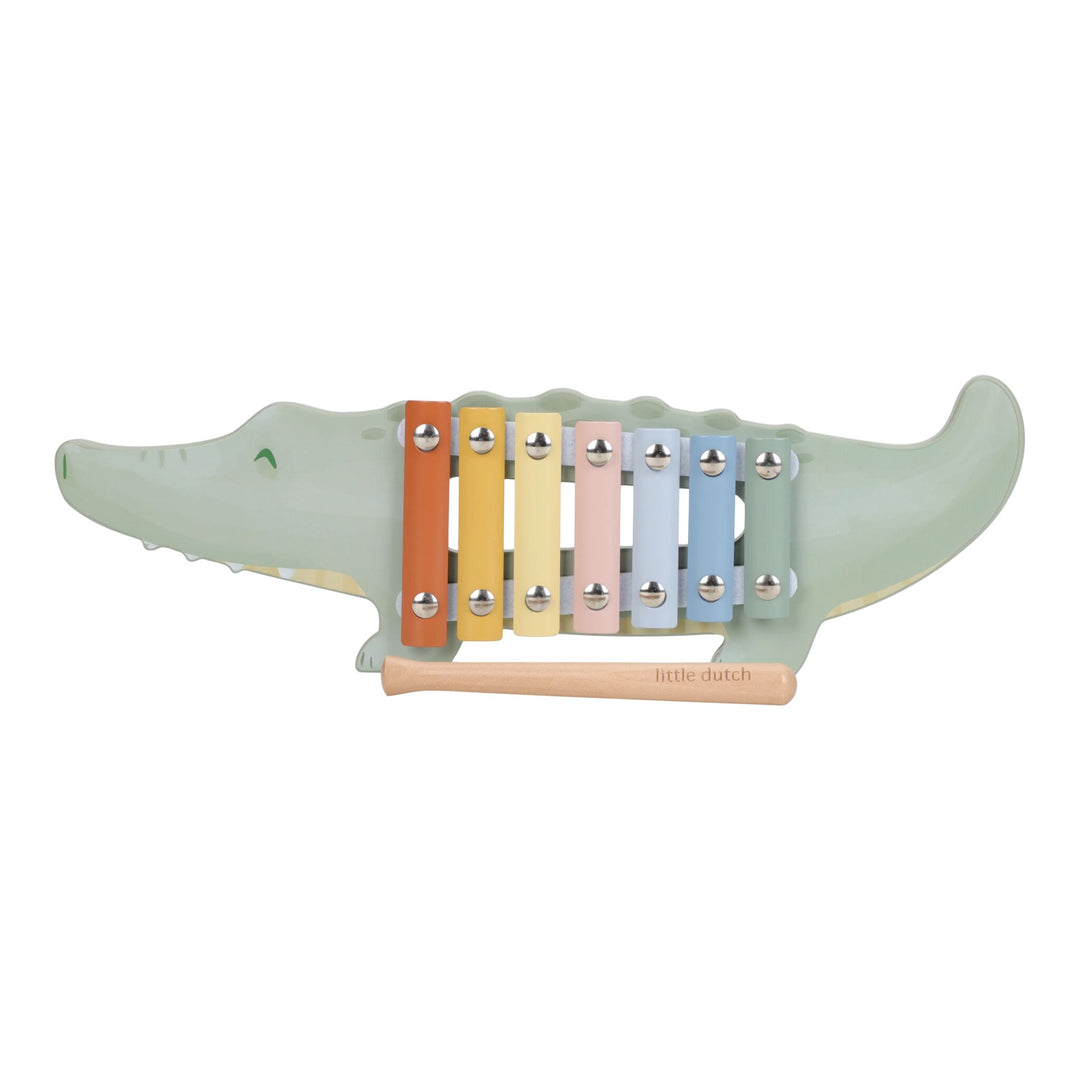 Little Dutch Safari Friends Xylophone – Crocodile